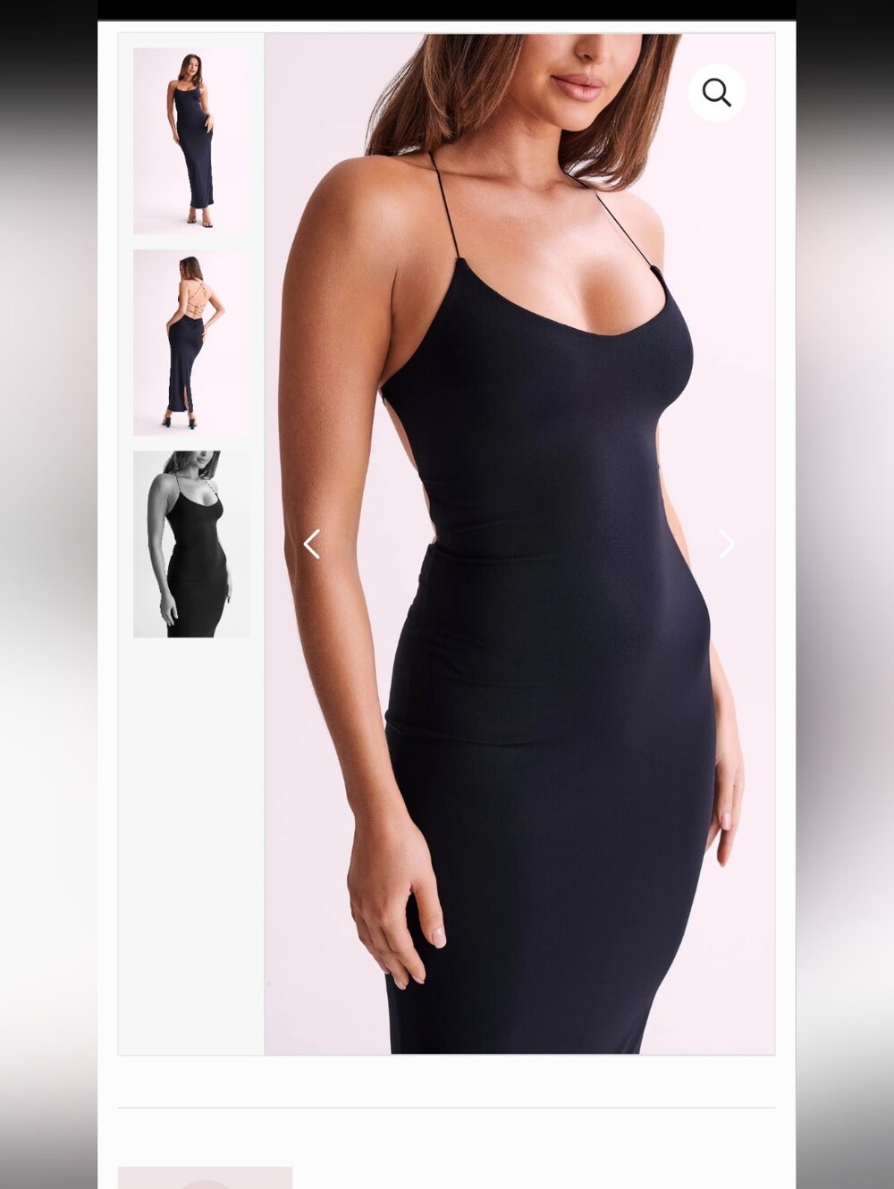 Meshki Sabine Backless Maxi Dress - Picture 3 of 5